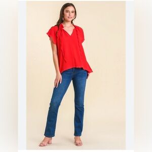 UMGEE Tomato Red Tunic
